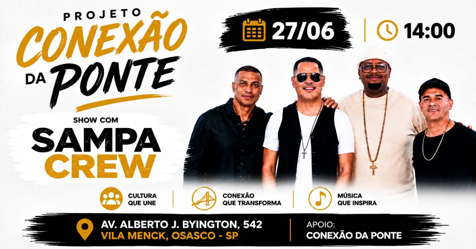 Sampa Crew no Conexão da Ponte em Osasco