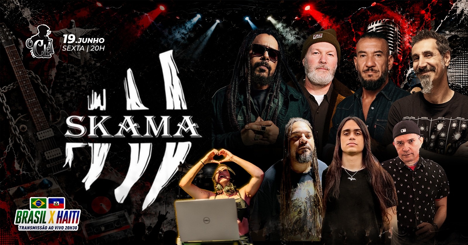 BANDA SKAMA + DJ KAREN MAGLIANO - Nilópolis, RJ
