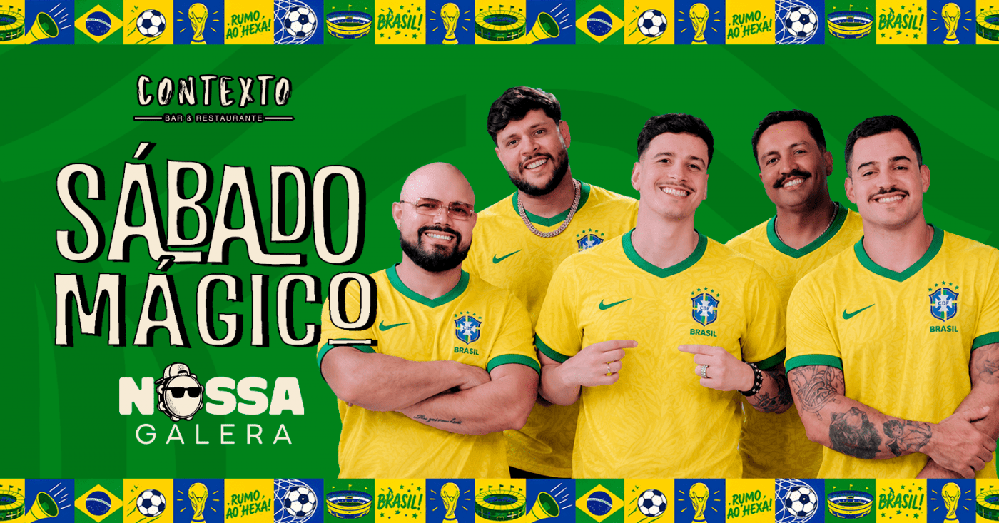 Sábado Mágico | 25.07 | Varanda Contexto Bar