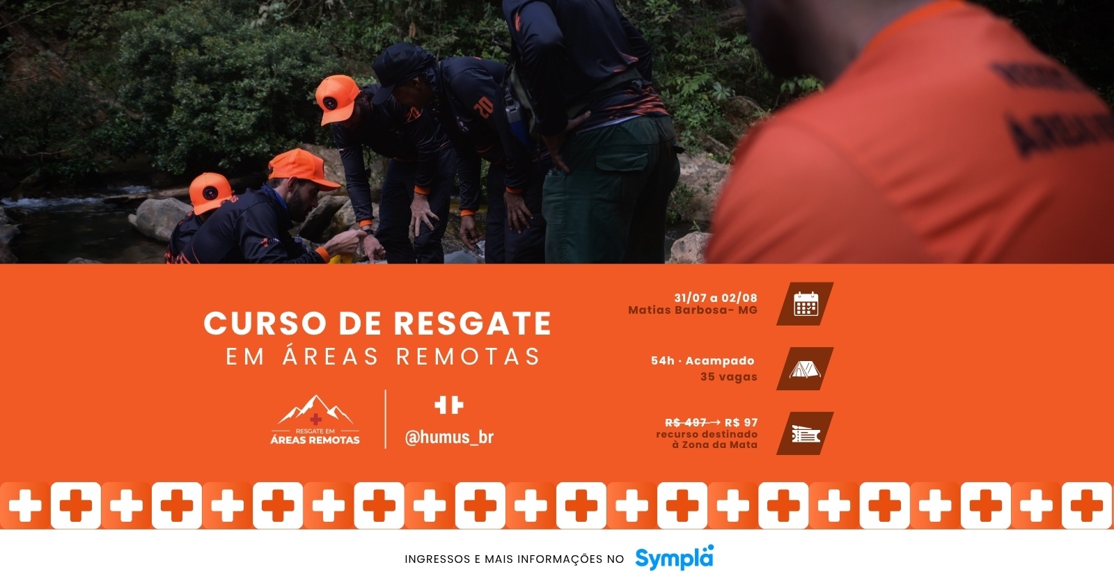 Curso Resgate em Áreas Remotas | MATIAS BARBOSA - MG