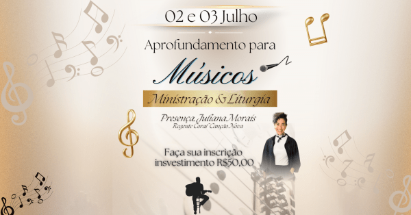 Imagem do evento Aprofundamento para Músicos