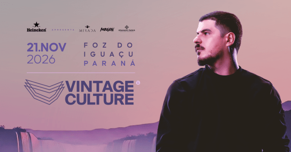 Imagem do evento Vintage Culture Foz Do Iguaçu 2026