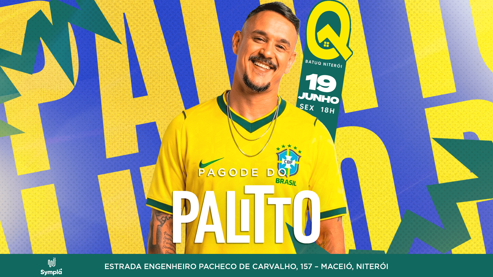 PAGODE DO PALITTO na BATUQ NITERÓI!! - Niterói, RJ