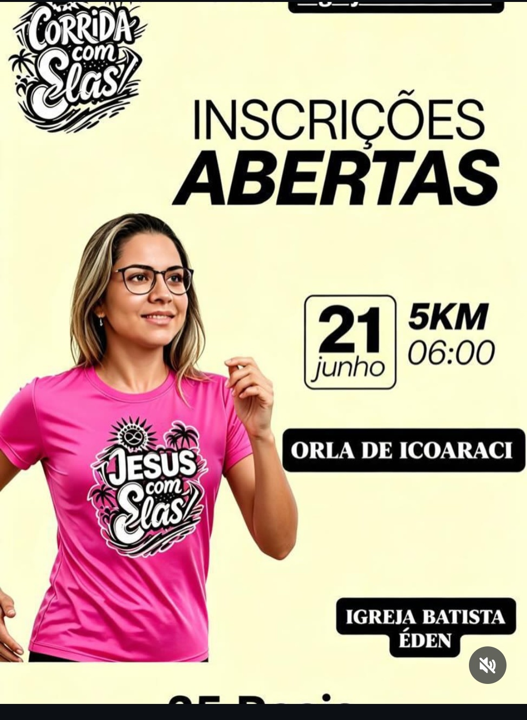 CORRENDO E CAMINHANDO COM ELAS