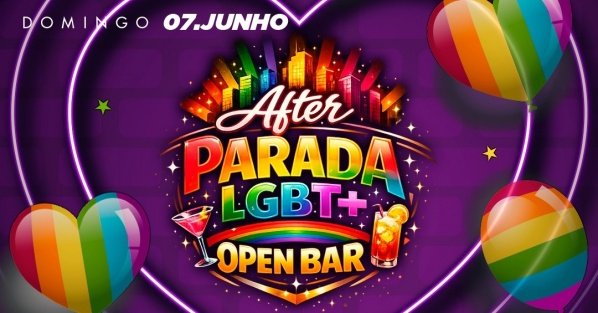 Imagem do evento BOFETADA - AFTER PARADA LGBT+ - OPEN BAR
