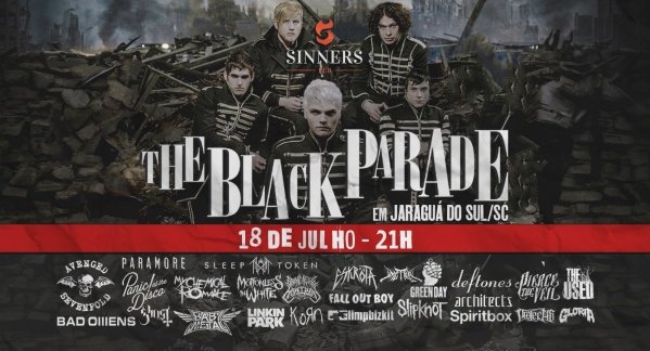 Imagem do evento The Black Parade | Jaraguá do Sul/SC