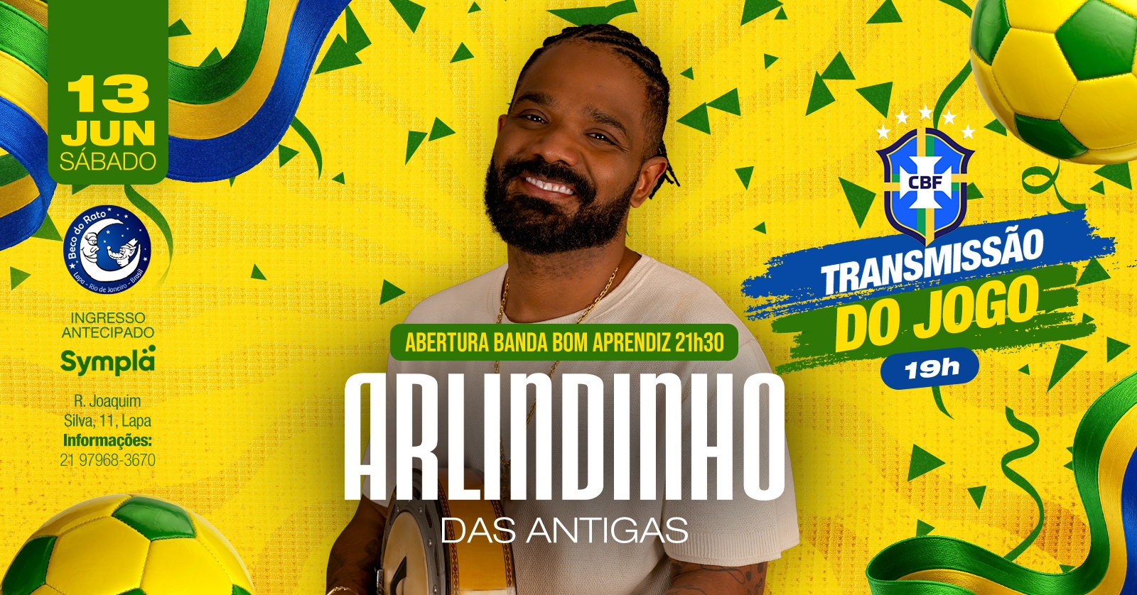 Arlindinho das Antigas Edição Especial - Lapa, RJ