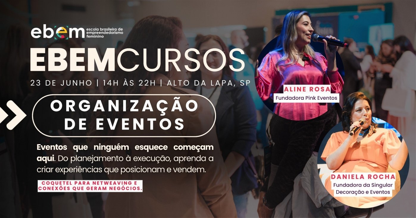 EBEM Formações: Organização de Eventos: Eventos que Ninguém Esquece ...