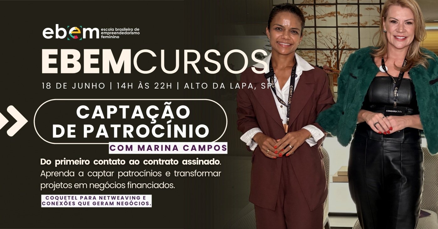 EBEM Formações: Captação de Patrocínio em São Paulo - Sympla