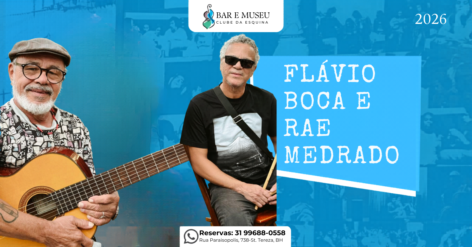 Flávio Boca e Rae Medrado