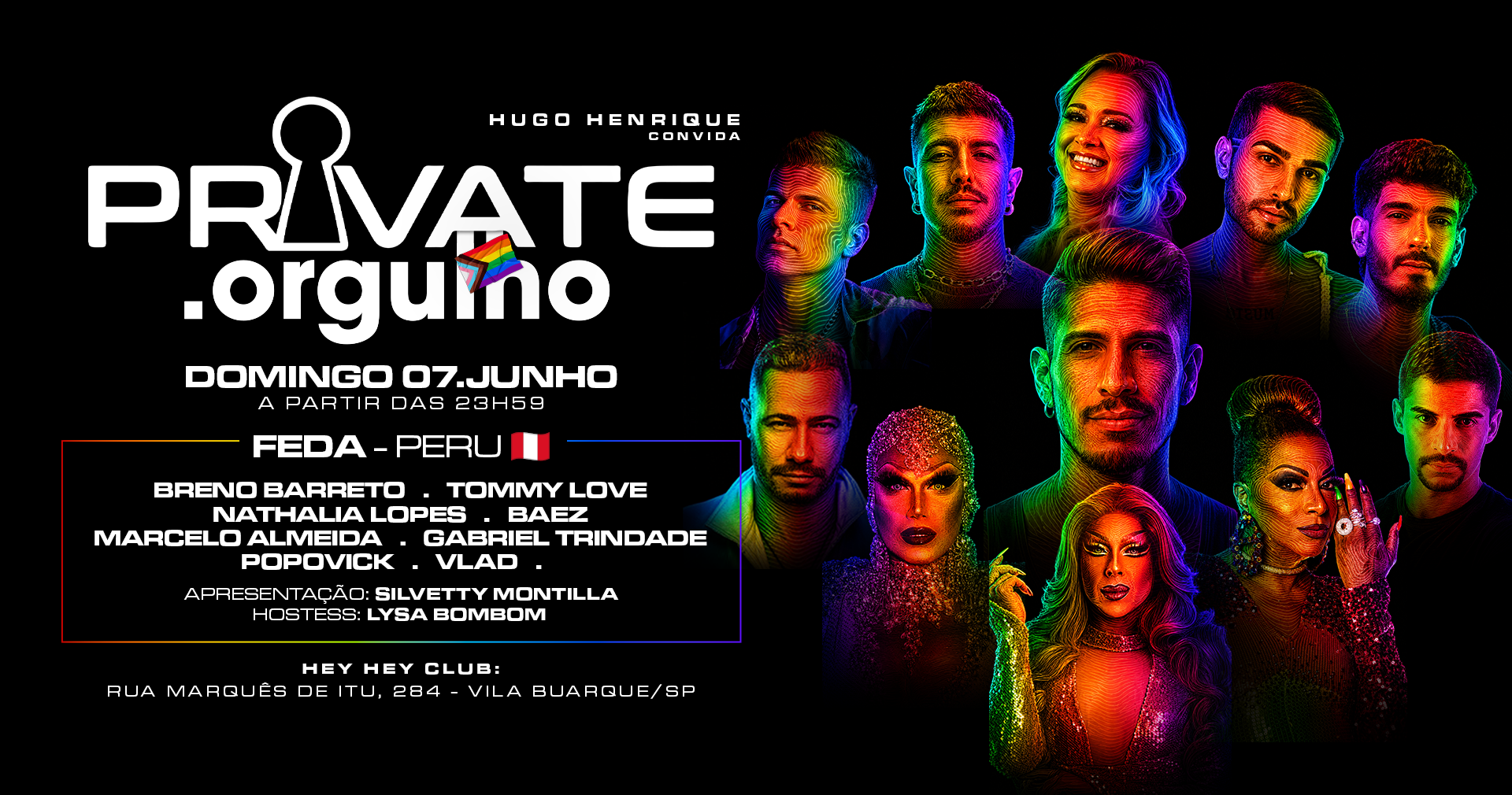 PRIVATE ORGULHO 2026 - São Paulo, SP