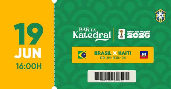 Imagem do evento BAR DA KATEDRAL | BRASIL X HAITI