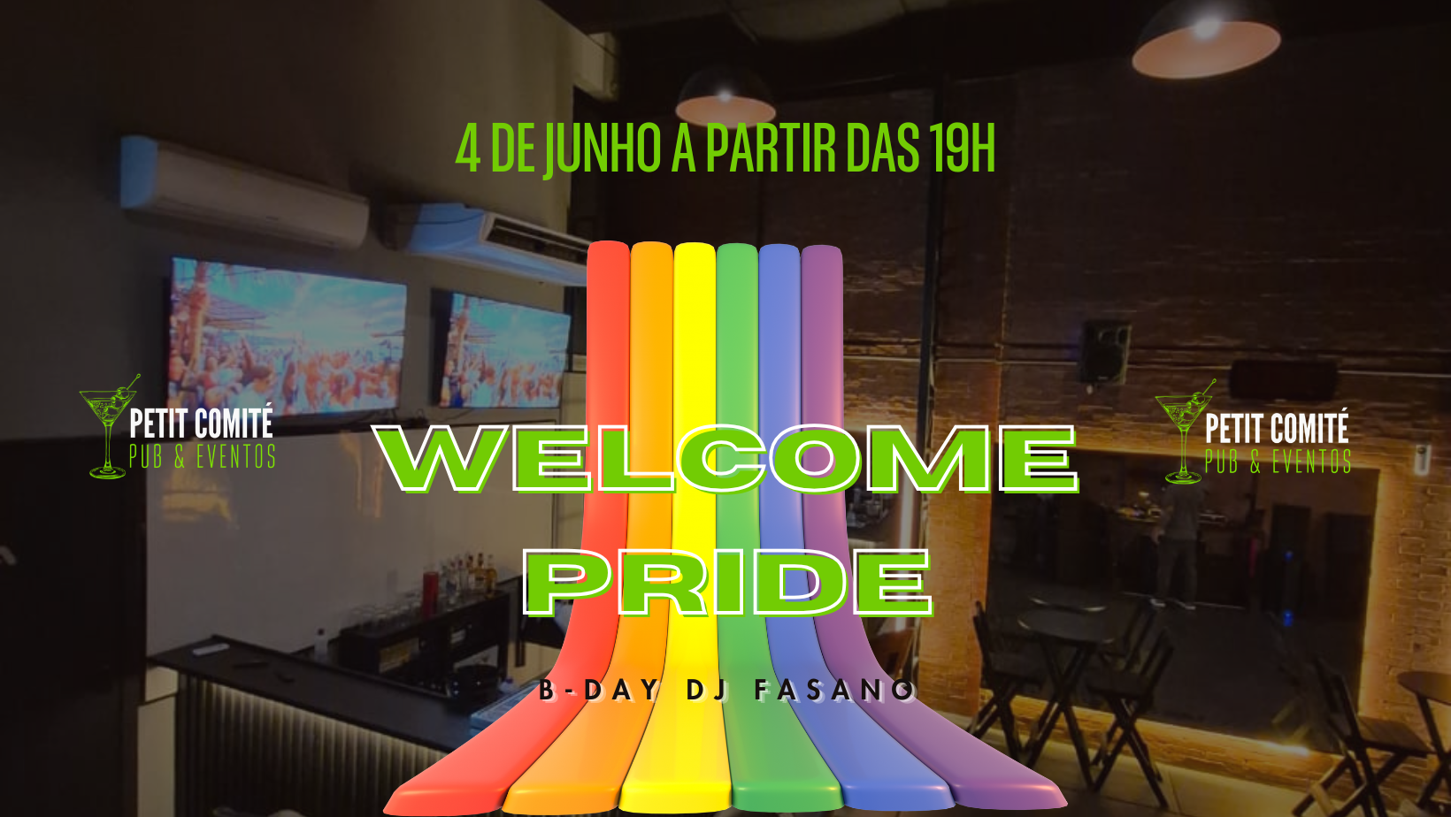Welcome Pride Petit Comité - São Paulo, SP