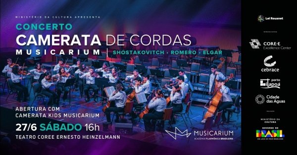 Imagem do evento Concerto Camerata de Cordas Musicarium