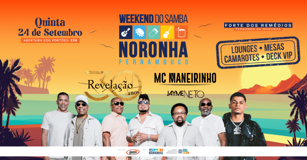 Imagem do evento QUINTA-FEIRA MESAS - LOUNGES - CAMAROTES - DECK VIP