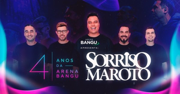 Sorriso Maroto | 13SET (DOM) | Arena Bangu (Bangu Shopping)