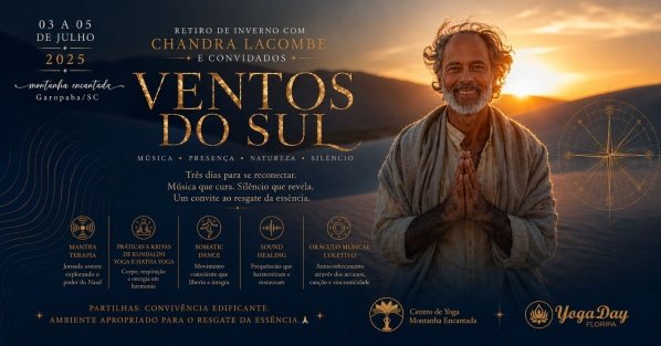 Imagem do evento Ventos do Sul - Retiro de Inverno com Chandra Lacombe na Montanha Encantada