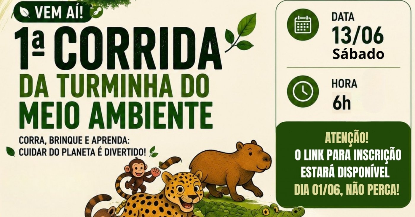 1ª CORRIDA DA TURMINHA DO MEIO AMBIENTE