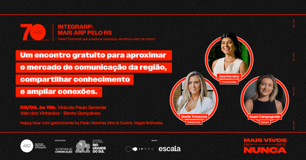 Imagem do evento IntegrARP - Mais ARP pelo RS - Edição Bento Gonçalves