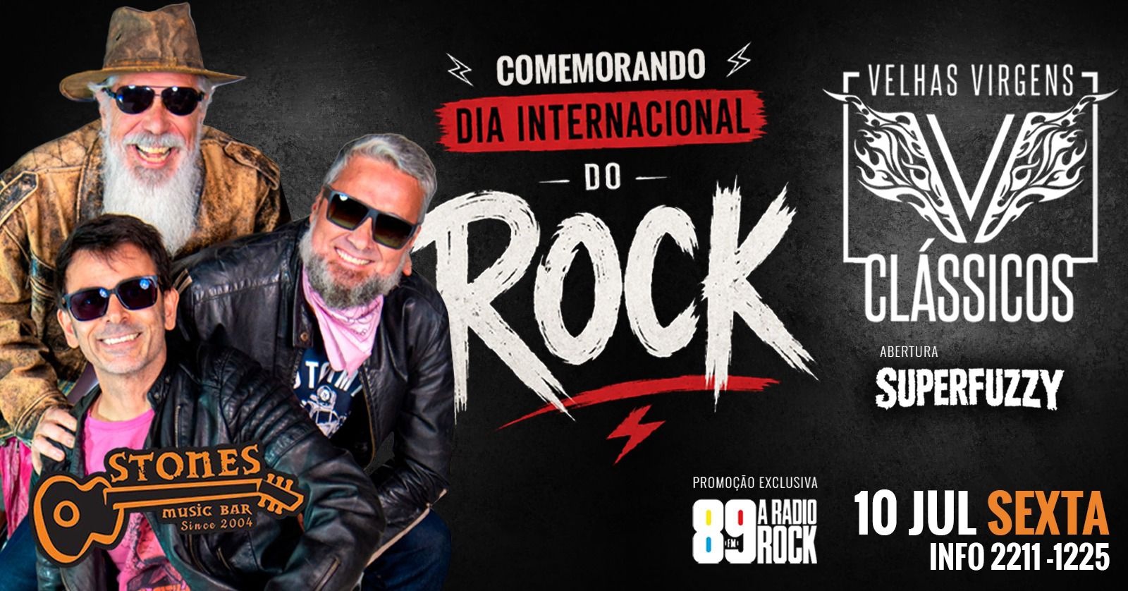 VELHAS VIRGENS no Dia Mundial do Rock - São Paulo, SP