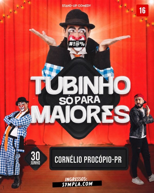 Imagem do evento TUBINHO SÓ PARA MAIORES