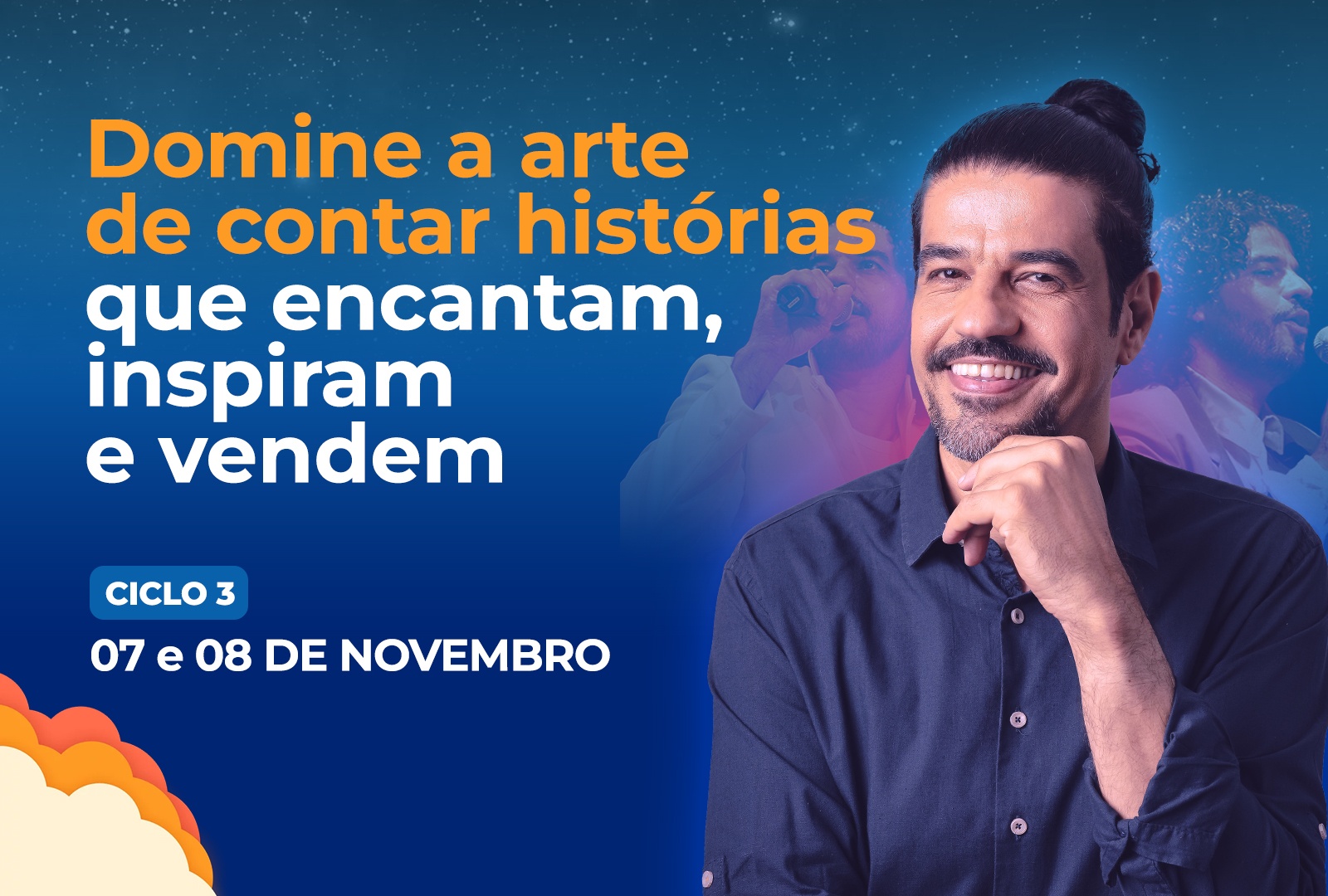Escrever, Contar, Comunicar - Storytelling - Ciclo 3 - 07 e 08 de Novembro 2026 - São Paulo
