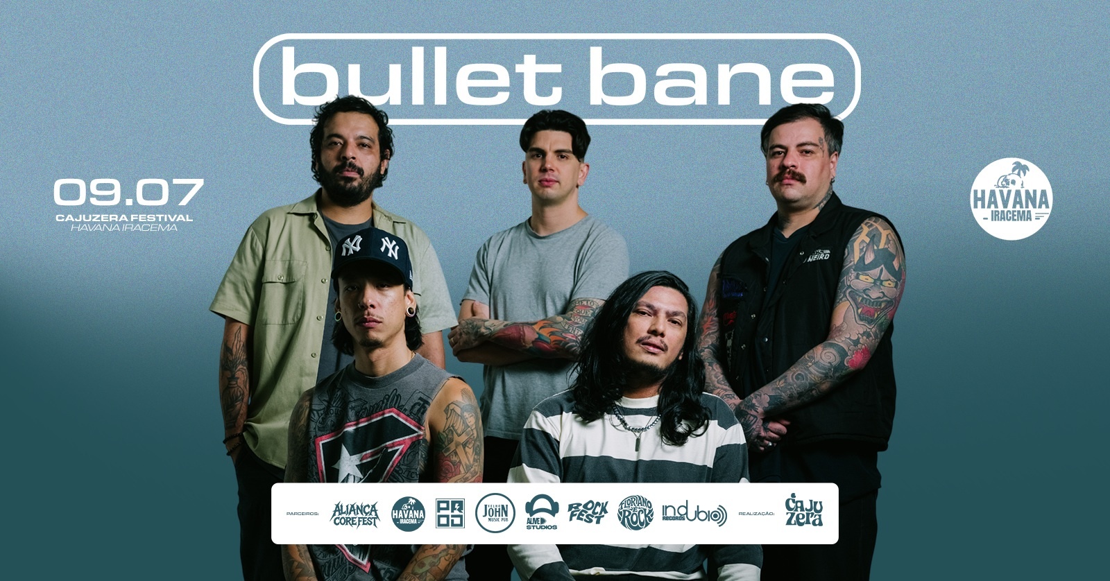 Bullet Bane - 09 de Julho - Cajuzera Festival - Havana Iracema - Fortaleza (CE) - Fortaleza, CE