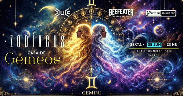 Imagem do evento ZODIACUS - CASA DE GÊMEOS