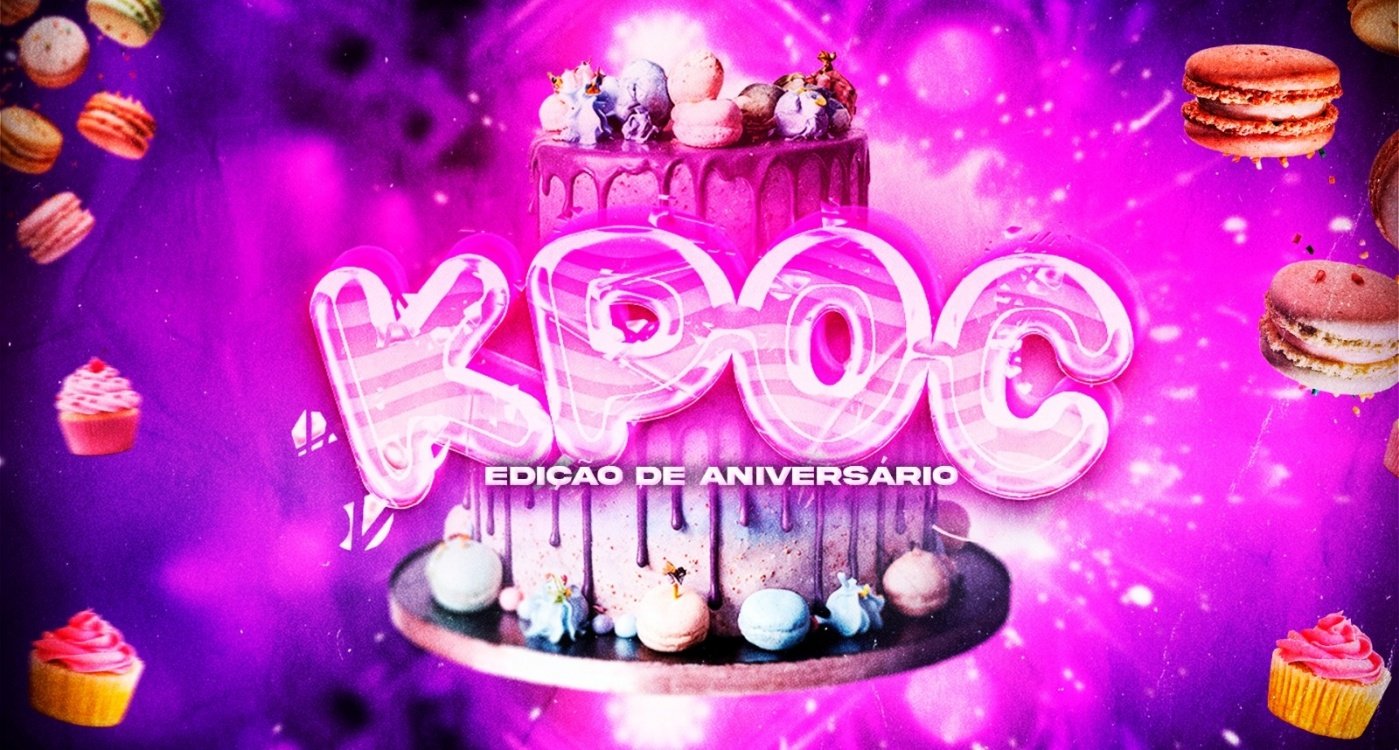 KPOC BDAY | 7 anos! - 2 pistas, pista 100% kpop, karaokê e muito