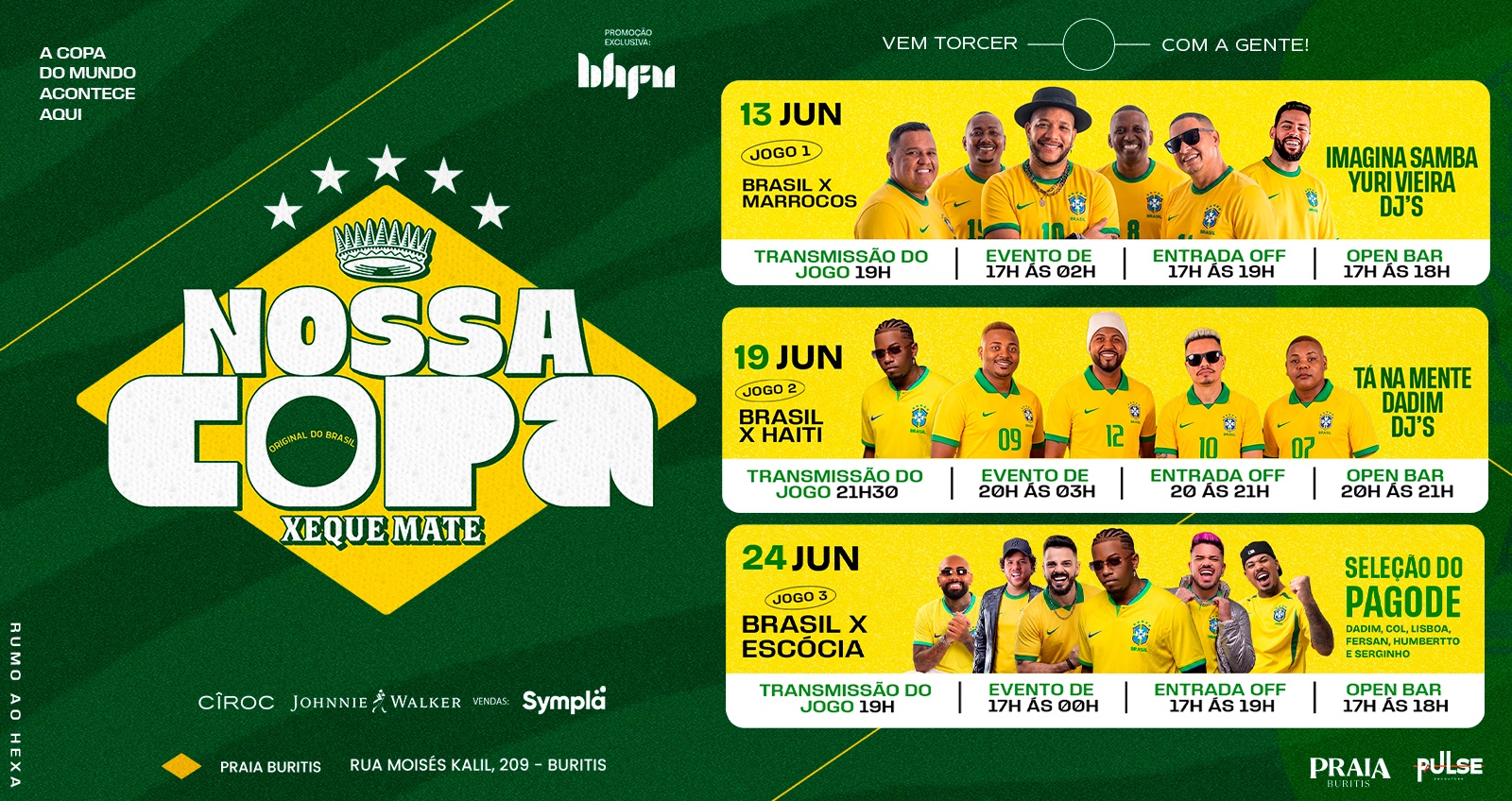 Nossa Copa - Praia Buritis - Belo Horizonte, MG
