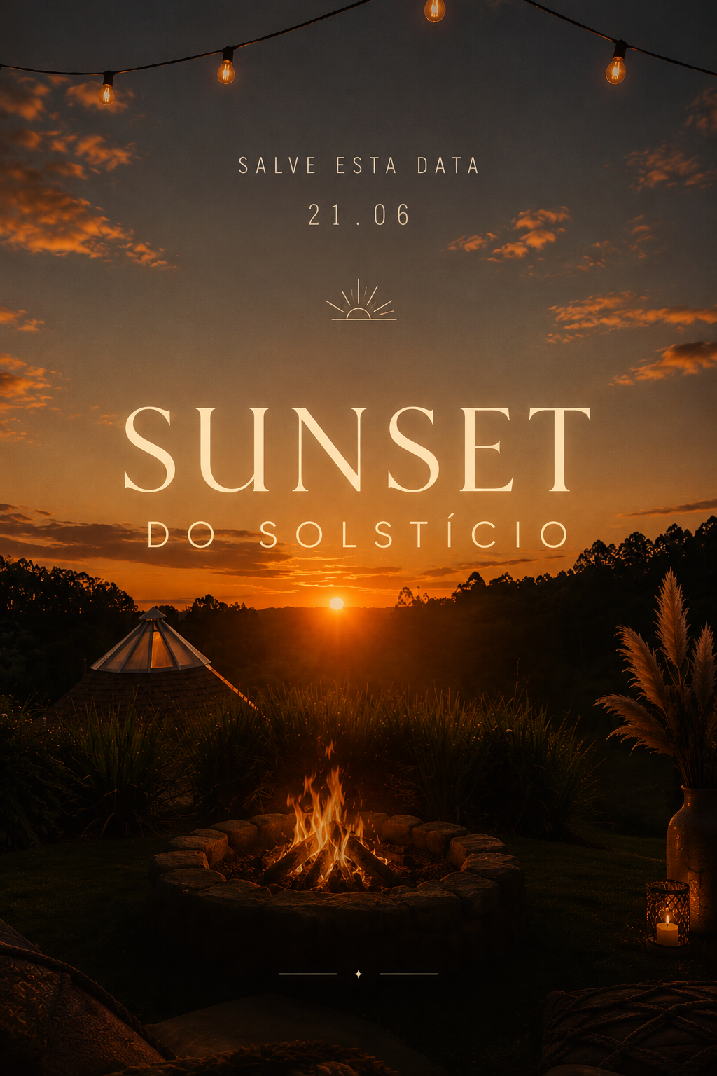 Sunset do Solstício | Edição Inverno 2026 - Campo Alegre, SC