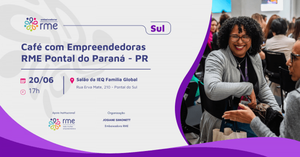 Imagem do evento Café com Empreendedoras RME Pontal do Paraná