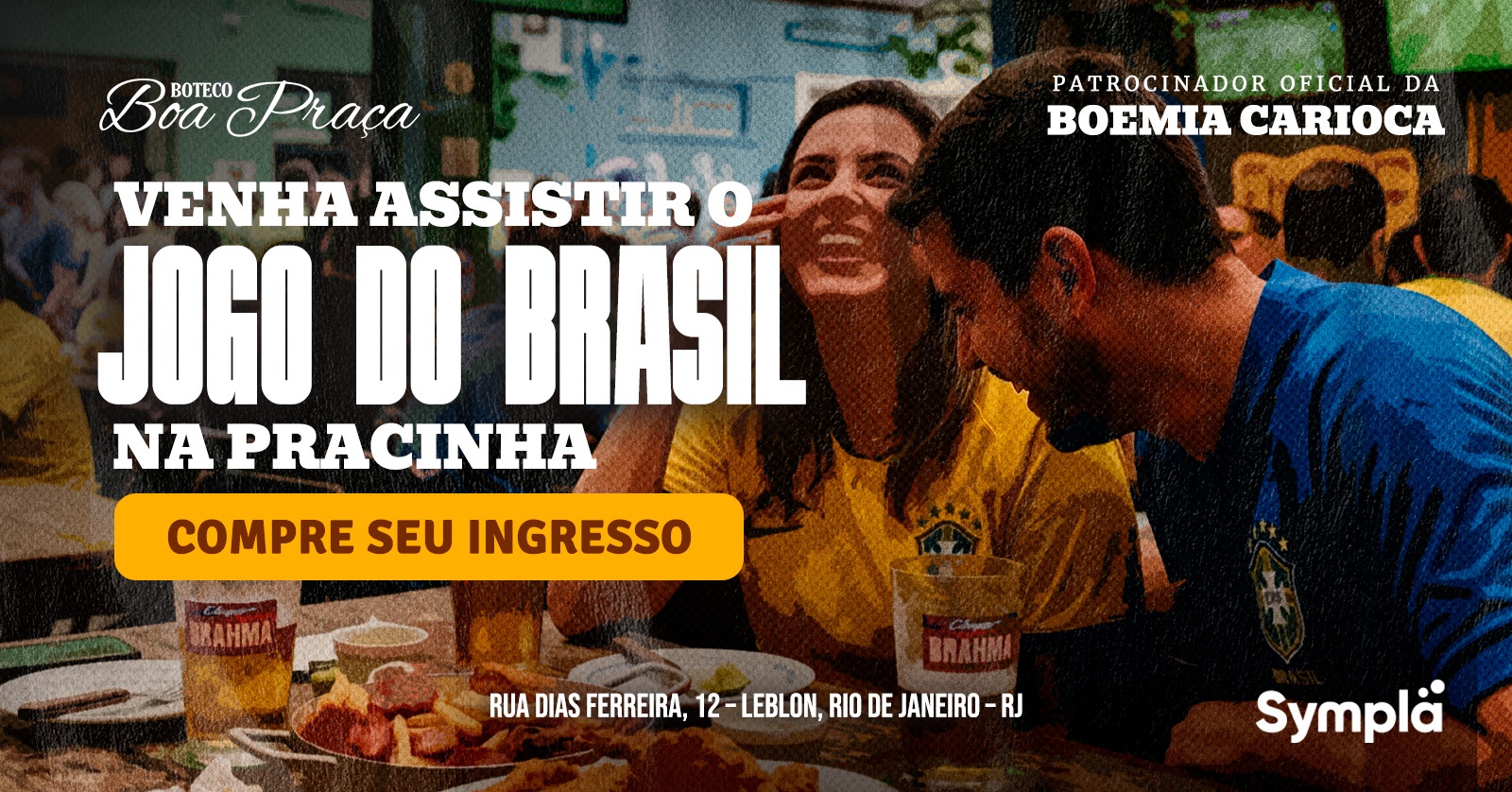 COPA DO MUNDO BRASIL X MARROCOS |BOA PRAÇA LEBLON - Rio de Janeiro, RJ
