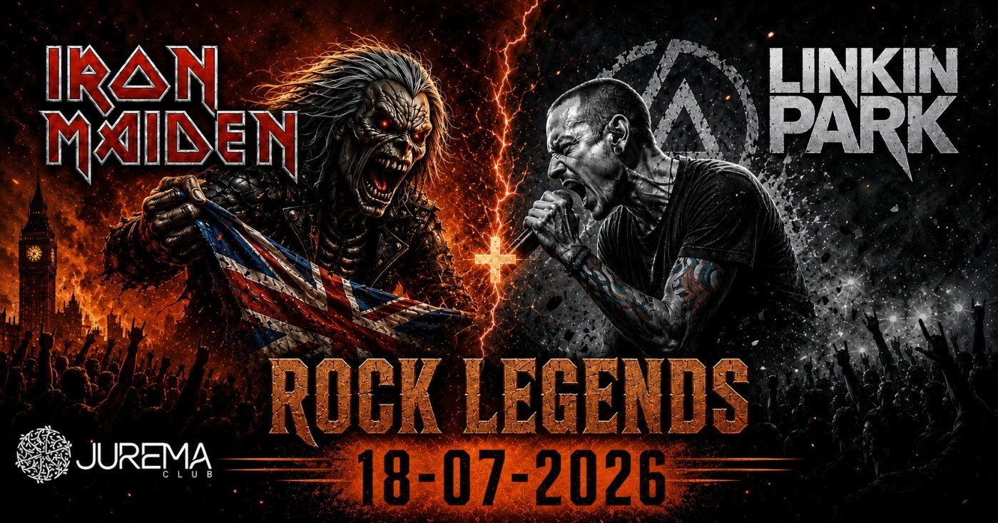 ROCK LEGENDS FESTIVAL - Iron Maiden + Linkin Park @ Jurema Club