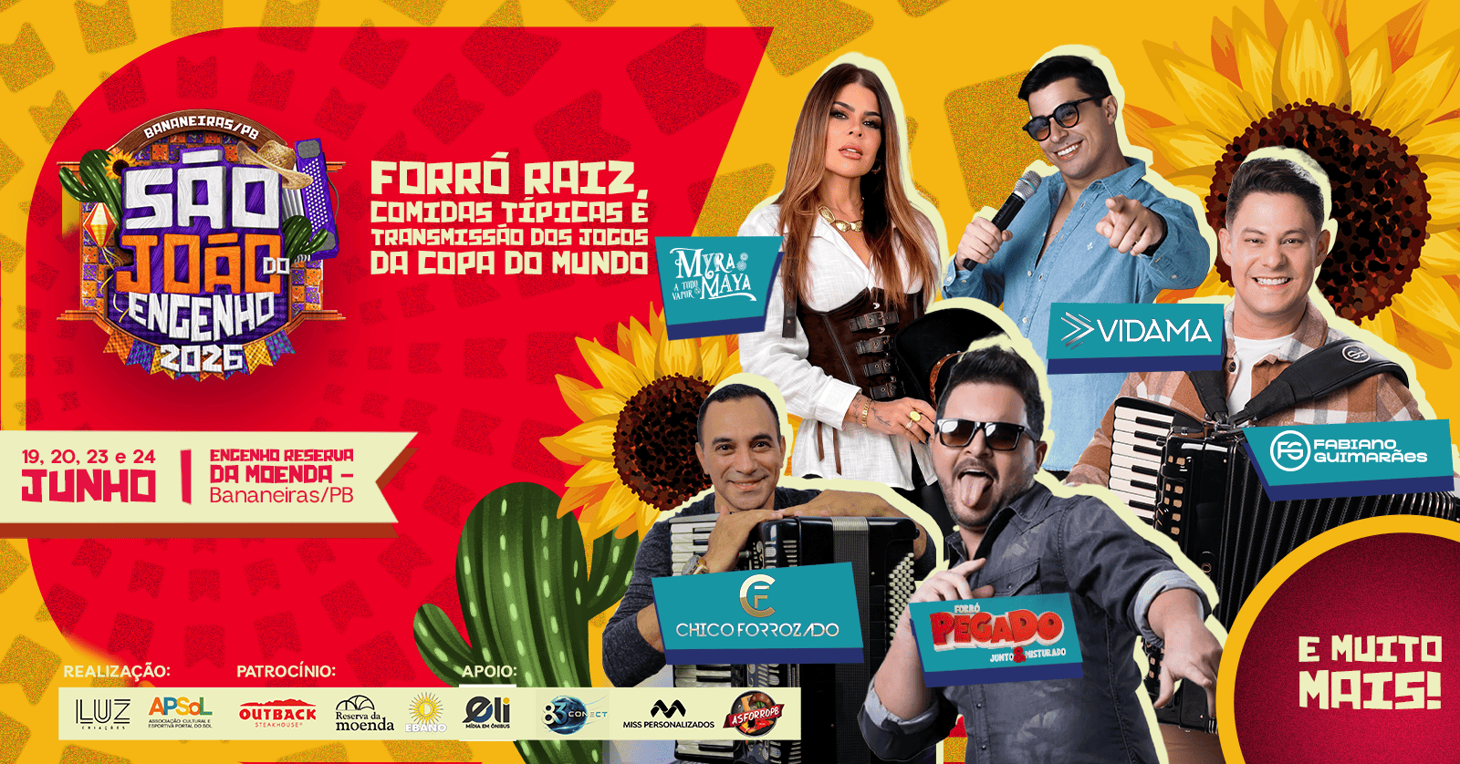 São João do Engenho 2026 - Bananeiras, PB