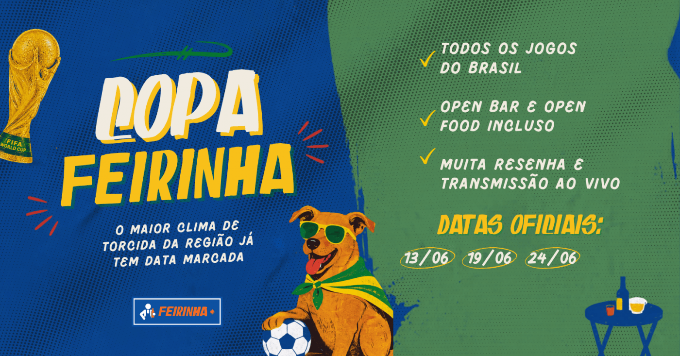Copa é no Feirinha Bar em São Paulo - Sympla
