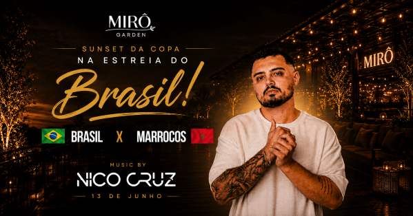 SUNSET DA COPA - MIRÔ GARDEN em Novo Hamburgo - Sympla