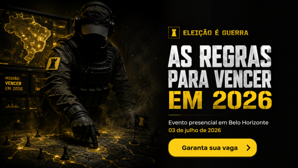 Imagem do evento Eleição é Guerra: estratégias para vencer em 2026