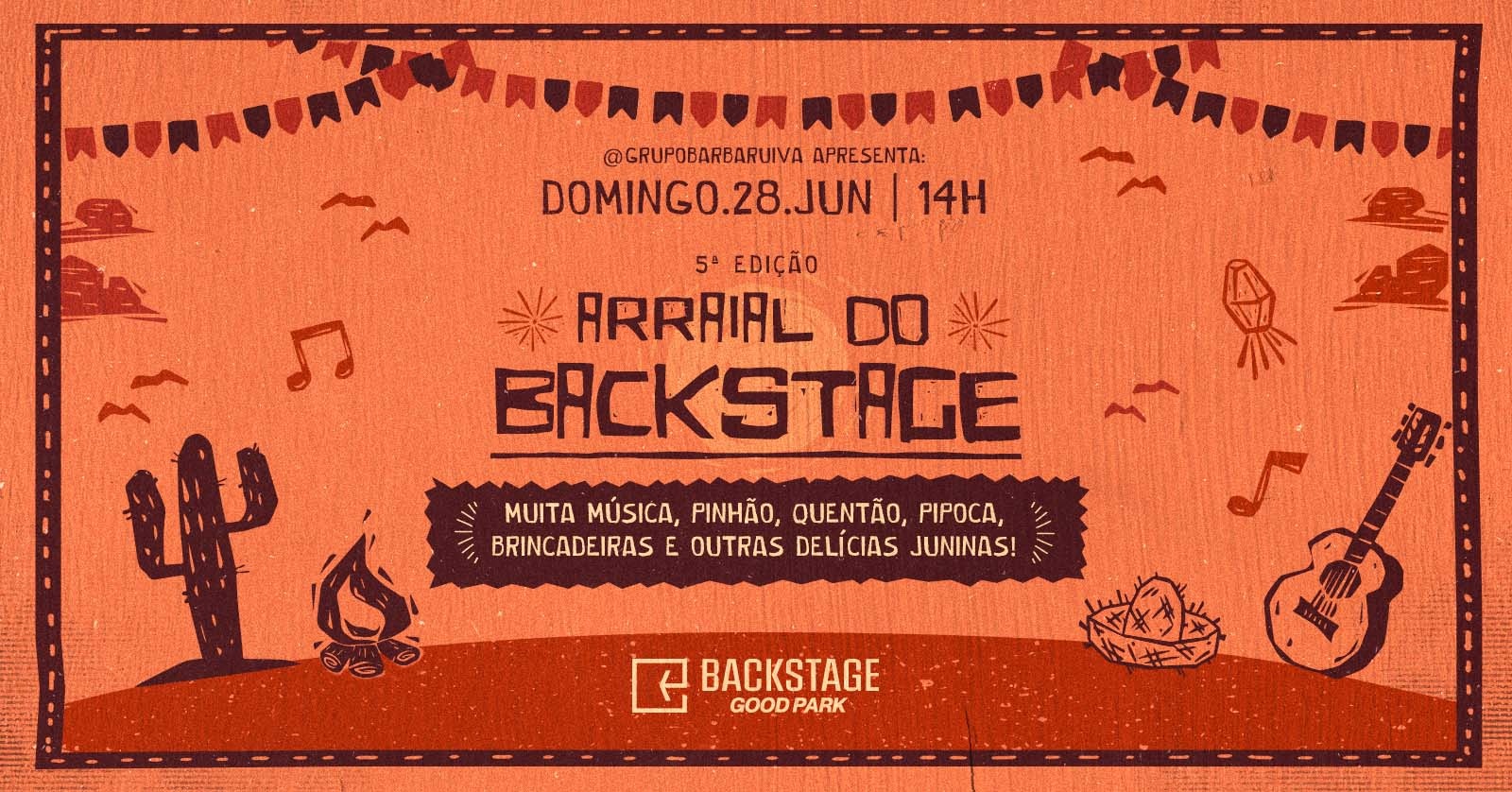 ARRAIAL DO BACKSTAGE [5ª edição] - Blumenau, SC