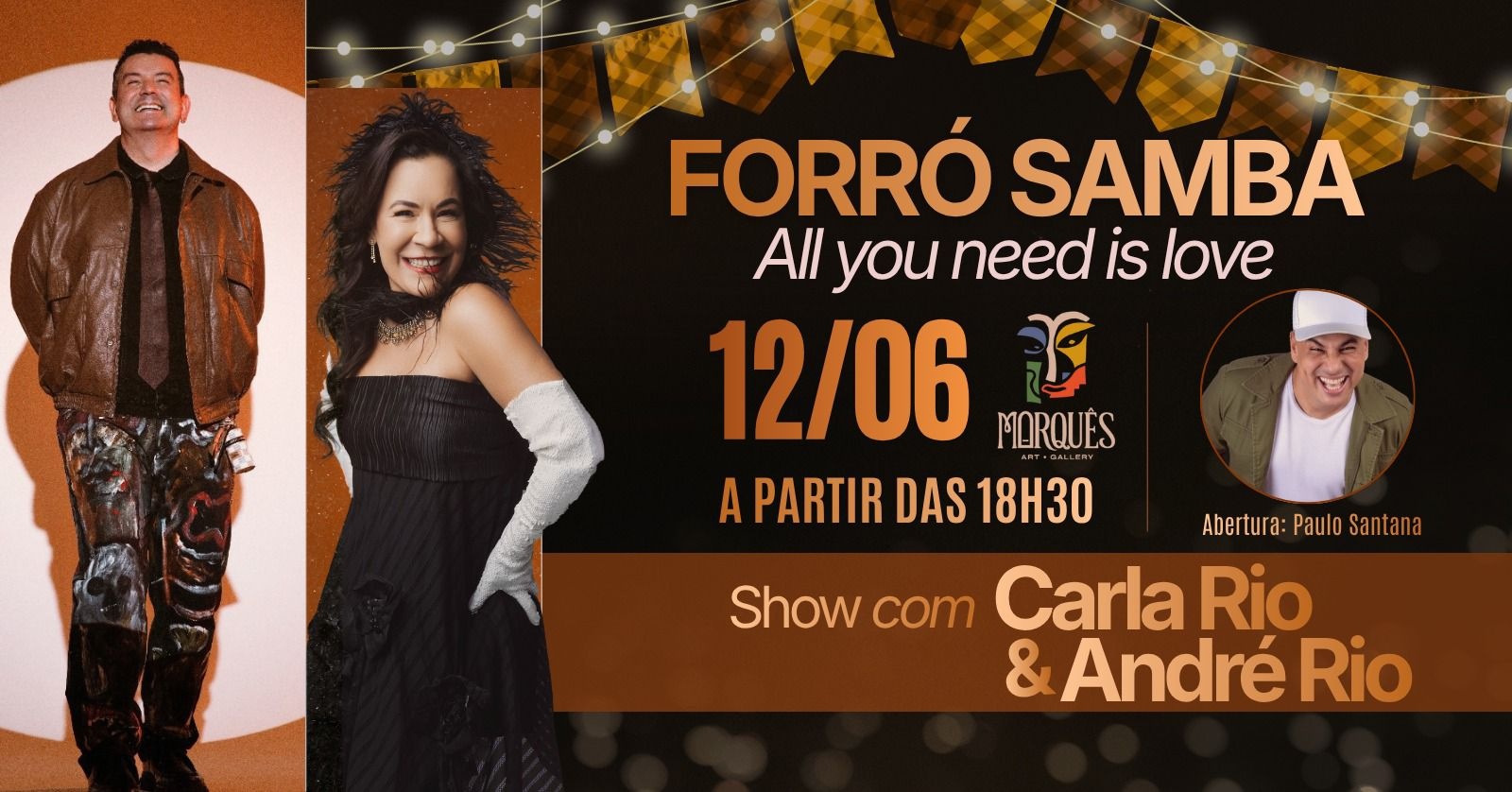 FORRÓ SAMBA - ALL YOU NEED IS LOVE - Recife, PE