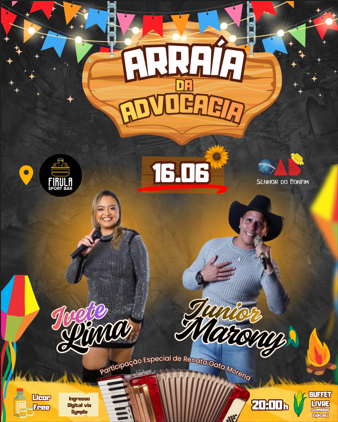 Imagem do evento ARRAIÁ DA ADVOCACIA SENHOR DO BONFIM-BA