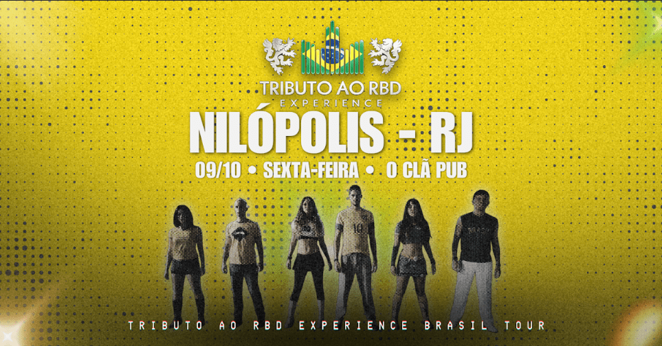 Imagem publicada pela fonte para Tributo ao RBD Experience em Nilópolis (RJ)