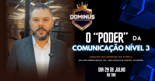 Imagem do evento O Poder da Comunicação Nível 3 com Jean Reis - DOMINUS