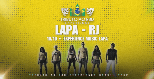 TRIBUTO AO RBD EXPERIENCE NA LAPA - RIO DE JANEIRO