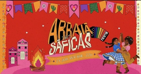 Imagem do evento Arraiá Das Sáficas