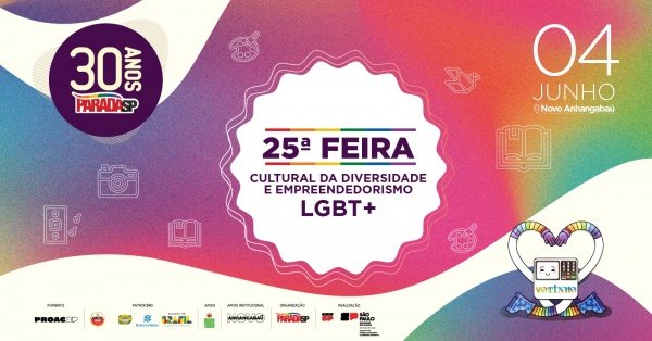 Imagem do evento 25ª Feira Cultural da Diversidade e Empreendedorismo LGBT+