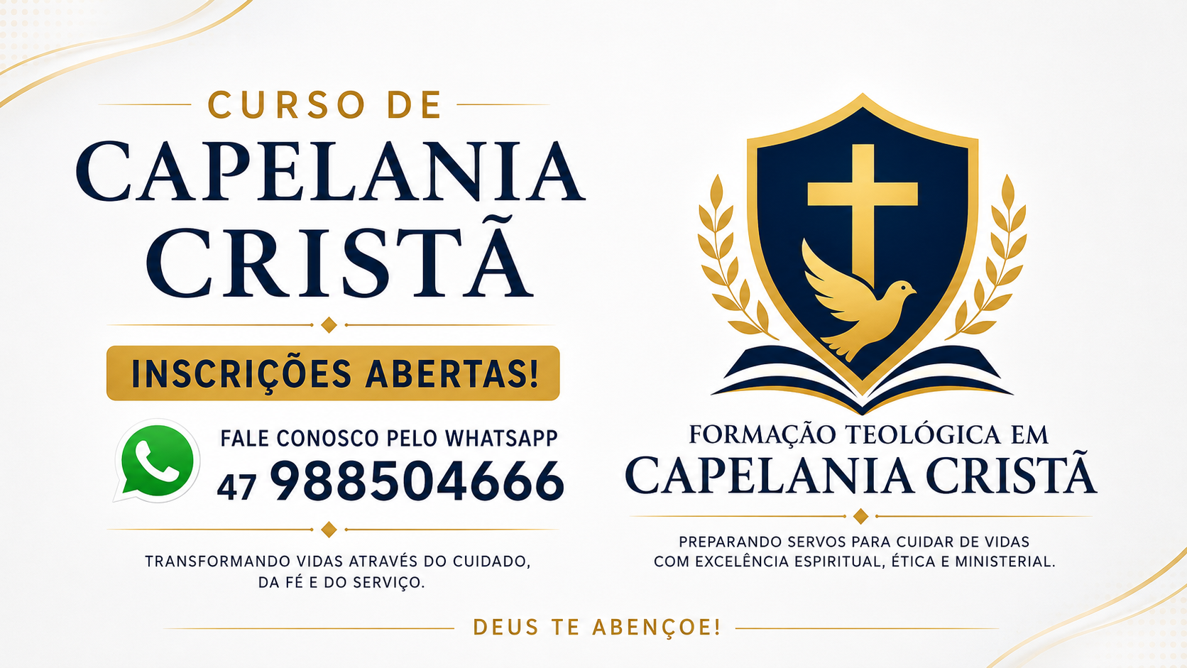 Curso Formação Teológica em Capelania Crista
