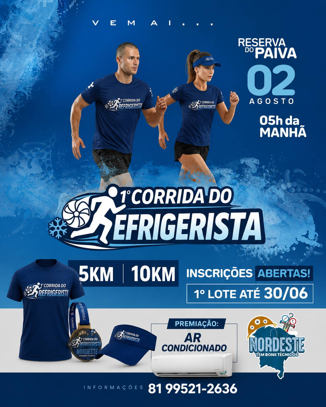 1° Corrida do Refrigerista