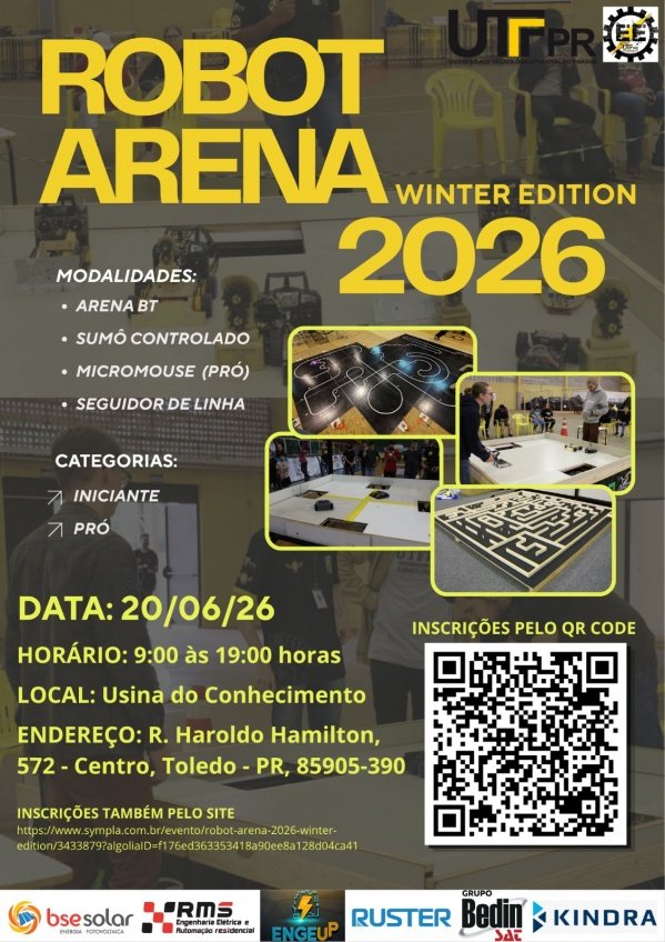 Imagem do evento Robot arena 2026 winter edition
