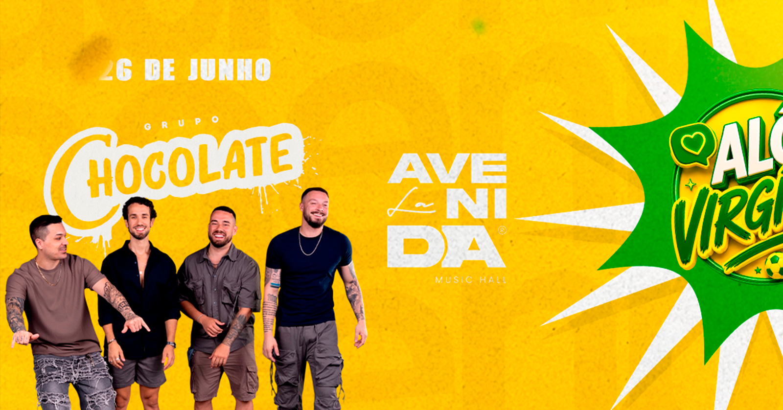 Grupo Chocolate no LA AVENIDA MUSIC HALL - Itapetininga, SP